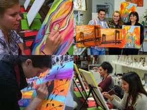 sip and paint adult classes