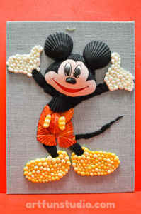 Mosaic Art - Mickey Mouse